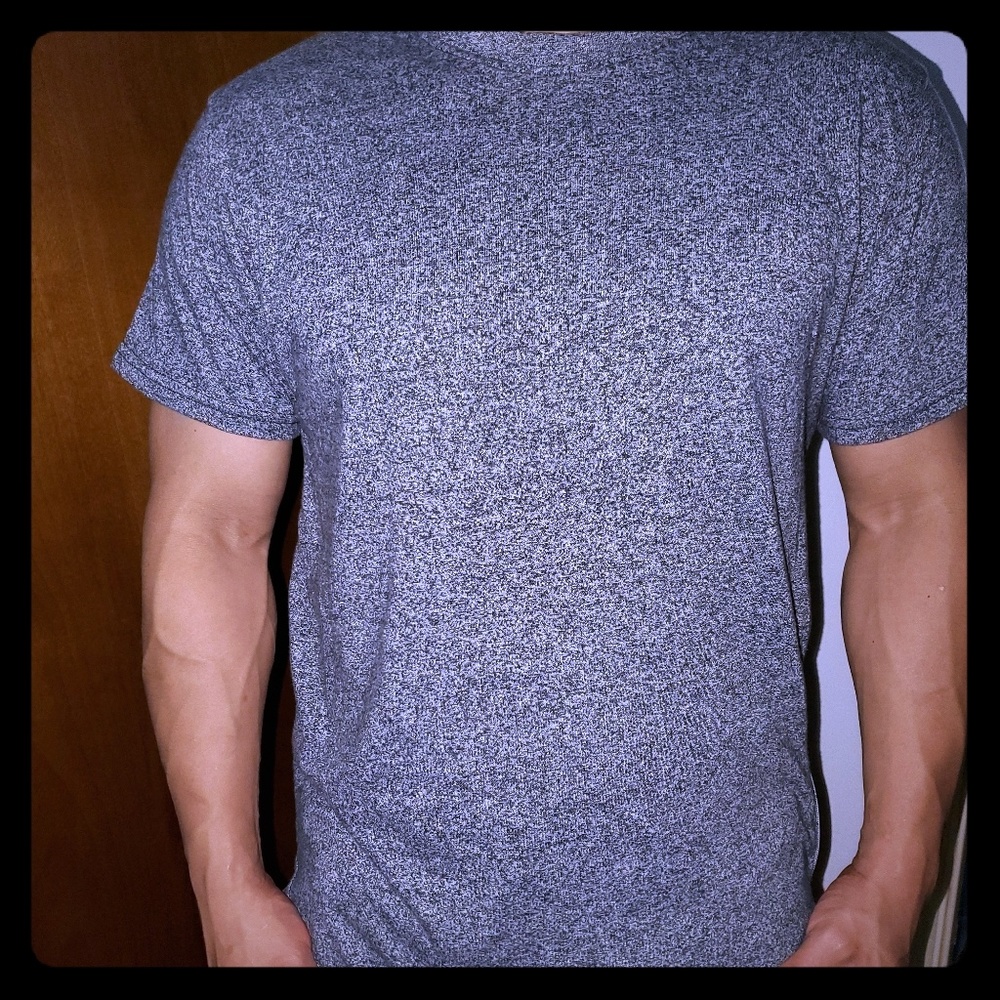 WT@02 T-Shirt gray Very nice - Picture 2 of 5